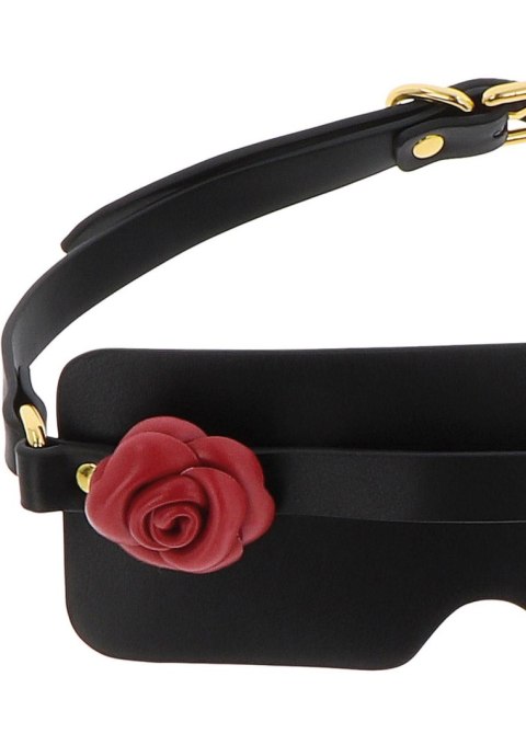 Wild Roses Blindfold Black Taboom