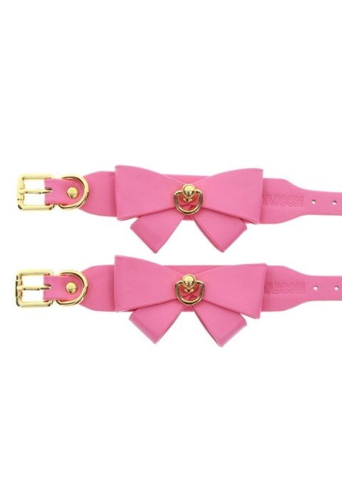 Wrist Cuffs Set Pink Taboom