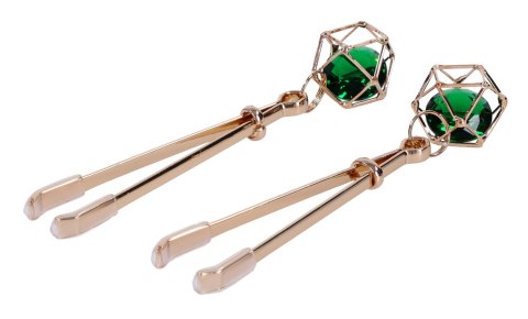 Crystal Nipple Clips Sportsheets