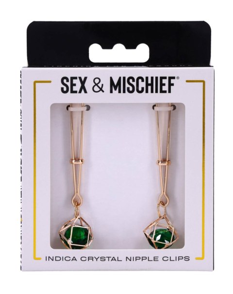 Crystal Nipple Clips Sportsheets