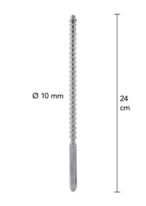 Dip Stick Ribbed 10 mm Silver Steel Power Tools