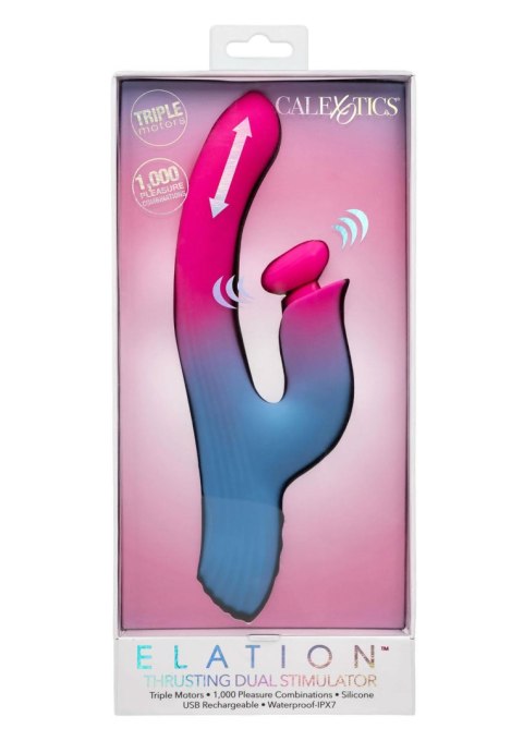 Dual Stimulator Thrusting Vibrator CalExotics