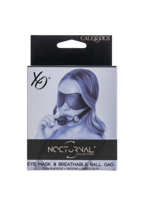 Eye Mask & Breathable Ball Gag CalExotics
