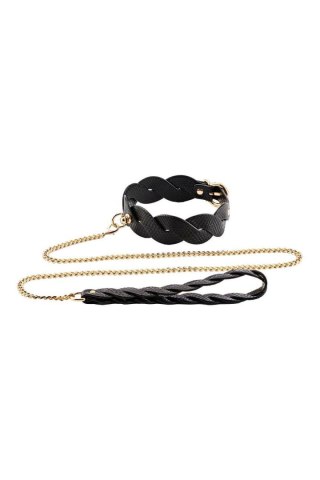 GUILTY PLEASURE LUNAR BRAIDED LEASH AND COLLAR Guilty Pleasure BDSM