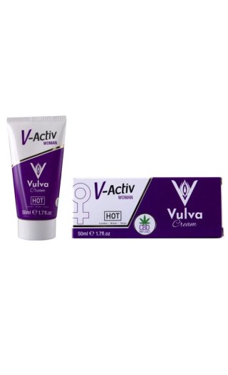 HOT V-Activ Vulva Cream - CBD 50ml Hot