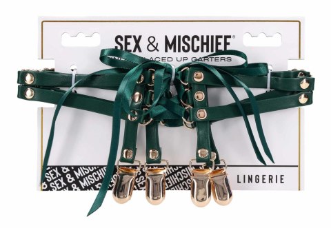 Laced Up Garters Sportsheets