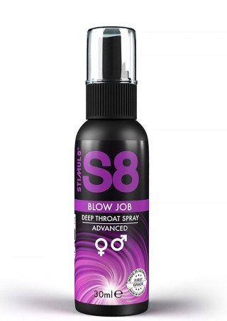 S8 Deep Throat Spray 30ml Natural Stimul8 S8