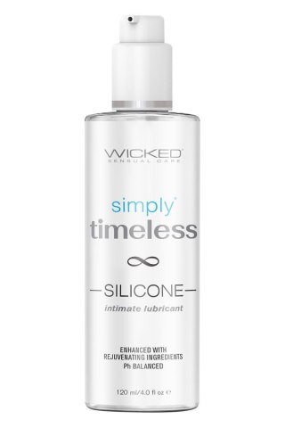 WICKED SIMPLY TIMELESS SILICONE LUBRICANT 120ML Wicked Sensual Care