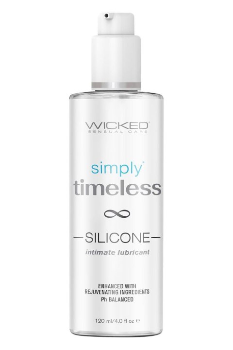WICKED SIMPLY TIMELESS SILICONE LUBRICANT 120ML Wicked Sensual Care