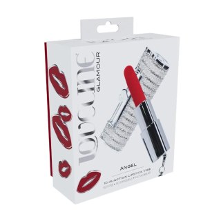 Angel - Lipstick Vibrator with 4 Attachments - Clear Loveline