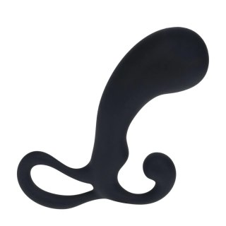 Bulb with Loop Silicone Prostate Massager - L - Black Levelz