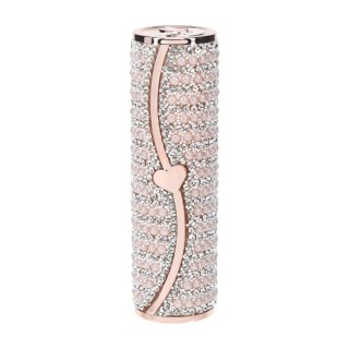 Candy - Lipstick Vibrator with 4 Attachments - Pink Loveline
