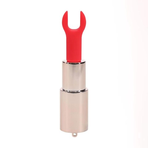Candy - Lipstick Vibrator with 4 Attachments - Pink Loveline