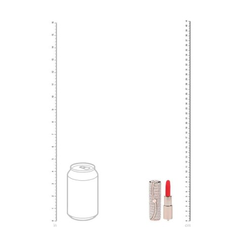 Candy - Lipstick Vibrator with 4 Attachments - Pink Loveline