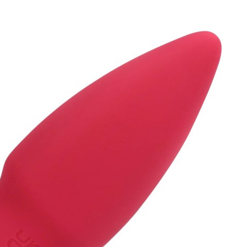Cone Shaped Bullet Vibrator - Blushing Red Loveline