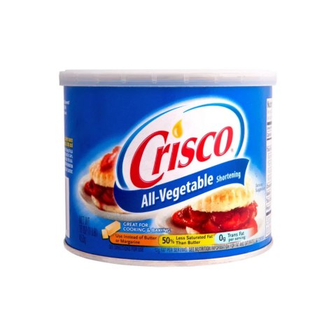Crisco All-Vegetable Shortening - 16 oz / 453 gr Crisco