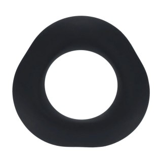 Ergo Liquid Silicone Cockring - Black Levelz
