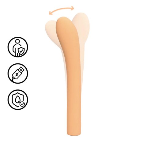 Fingering G-Spot Vibrator - Peach Fuzz Loveline