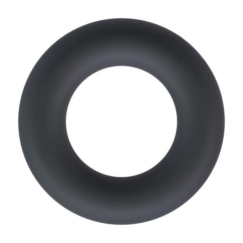 Liquid Silicone Cockring - L - Black Levelz by Shots