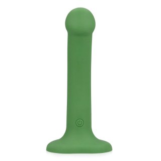 Non-Phallic Vibrating Dildo - Small - Forest Green Loveline