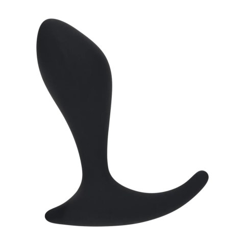 Single Ripple Silicone Prostate Massager - Black Levelz