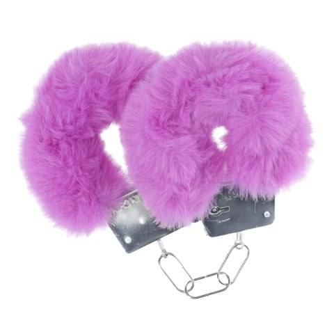Classic Fluffy Handcuffs - Purple Ouch!