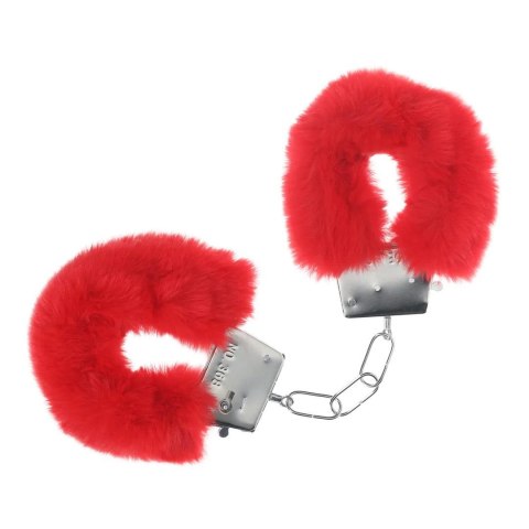 Classic Fluffy Handcuffs - Red Ouch!