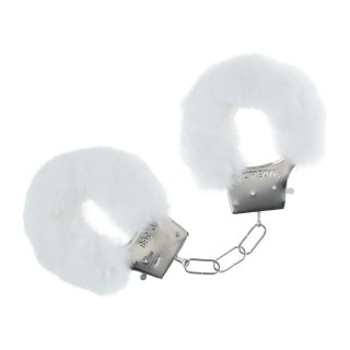 Classic Fluffy Handcuffs - White Ouch!