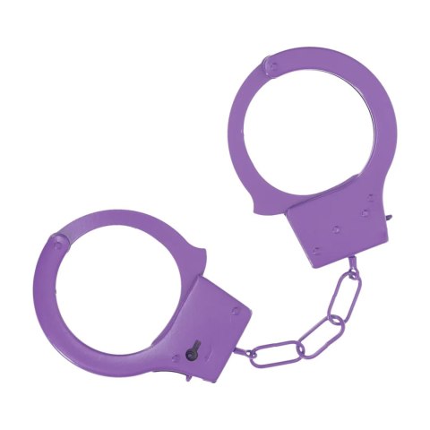 Classic Metal Handcuffs - Purple Ouch!