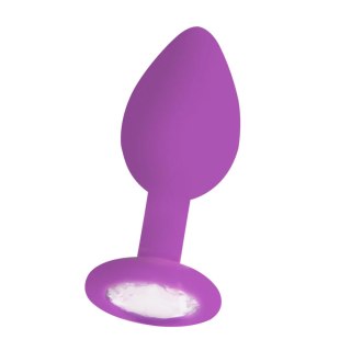Diamond Butt Plug - Regular purple Ouch!