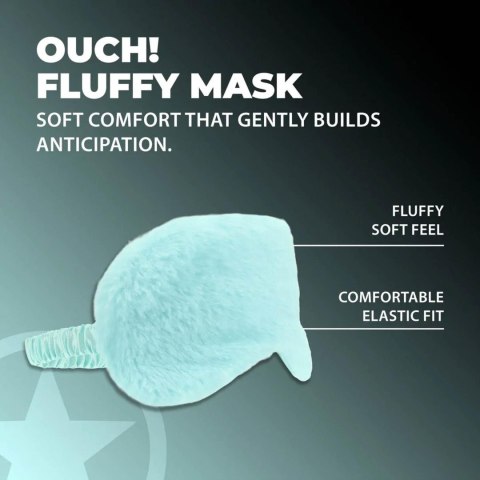 Fluffy Mask - Powder Blue Ouch!