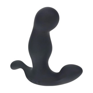 Heating and Vibrating Silicone Prostate Stimulator - Black Levelz