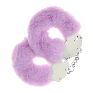 Heavy-duty Fluffy Handcuffs - Lavender Ouch!