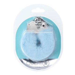 Heavy-duty Fluffy Handcuffs - Powder Blue Ouch!