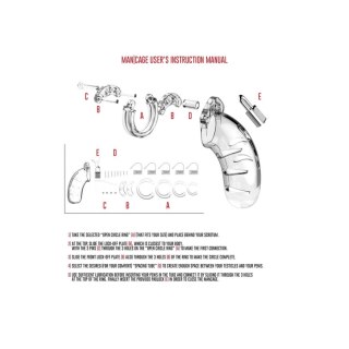 Model 05 Chastity Cock Cage - 14 cm ManCage