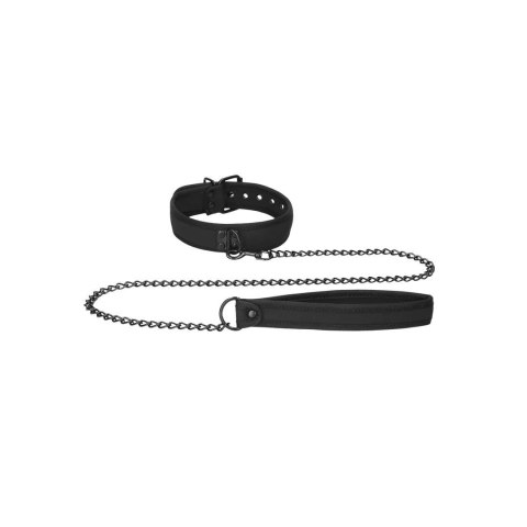 Neoprene Collar with Leash Ouch!