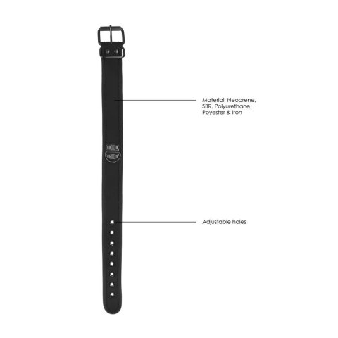 Neoprene Collar with Leash Ouch!