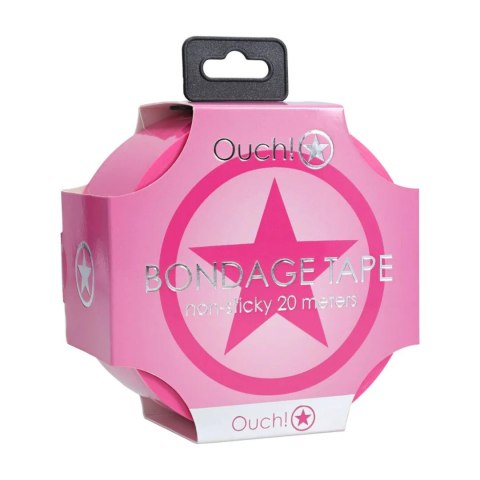 PVC Non-Stick Tape - 20 m - Pink Ouch!