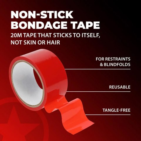 PVC Non-Stick Tape - 20 m - Red Ouch!