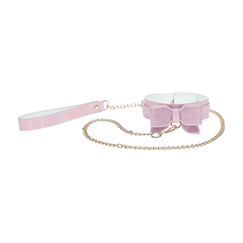 Paris Collection - Collar with Leash - Pink Ouch!