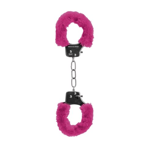 Pleasure Handcuffs Furry Pink Ouch!