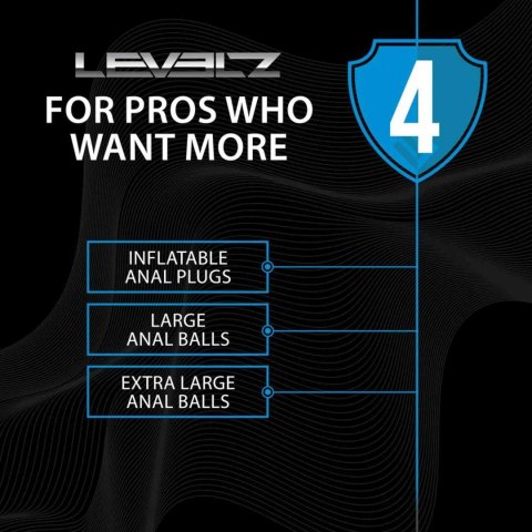 Round Silicone Anal Balls - L - 40mm - Black Levelz