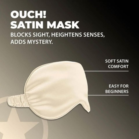 Satin Mask - Gold Ouch!
