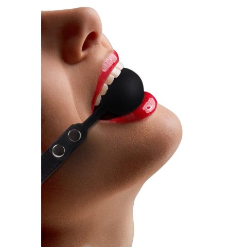 Silicone Ball Gag Ouch!