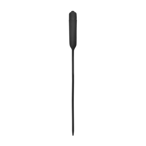 Silicone Vibrating Bullet Plug Extra Long Ouch!